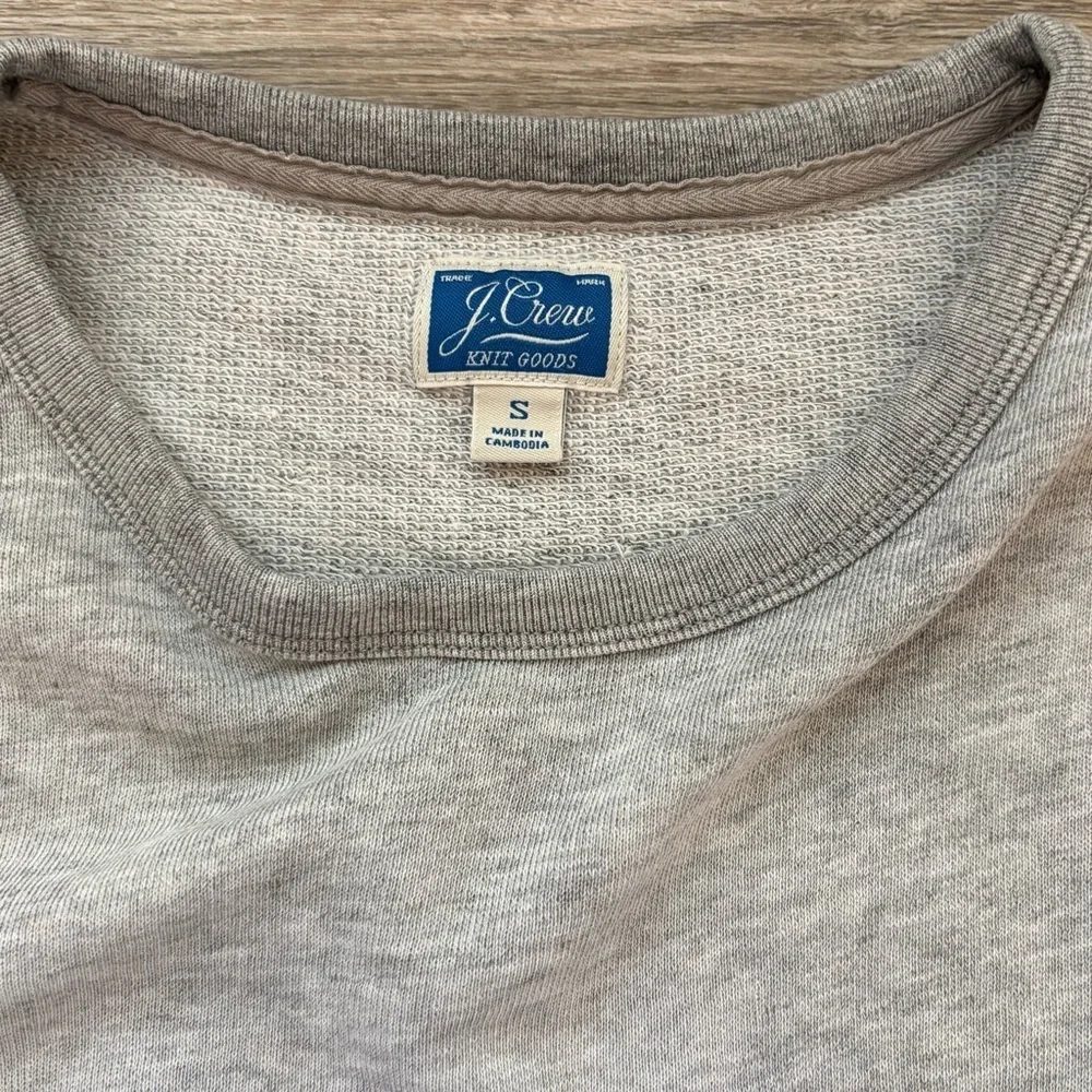J. Crew Lightweight Sun-Faded French Terry Sweatshirt Men’s Small